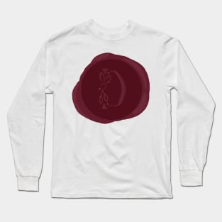 Wax Seal Monogram "D" Long Sleeve T-Shirt